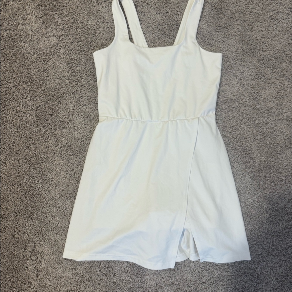 All in Motion Women's White Mini Dress